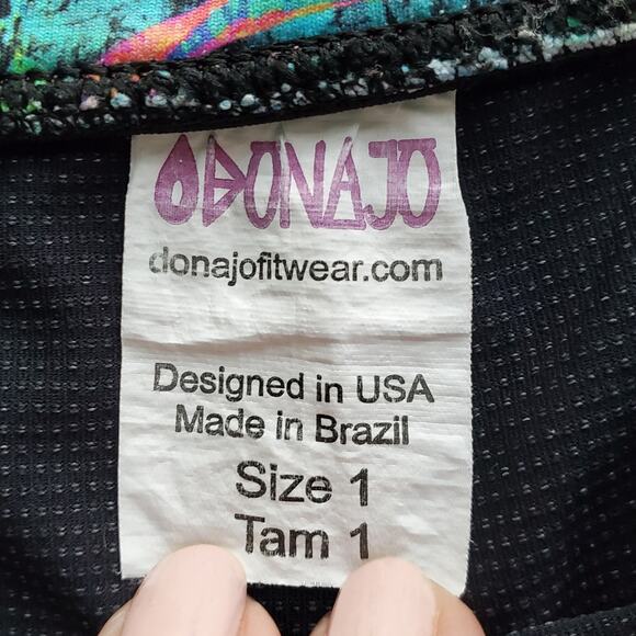 Dona Jo Skort Psychedelic Print Athletic Tennis Pickleball Golf Size S - Picture 6 of 12